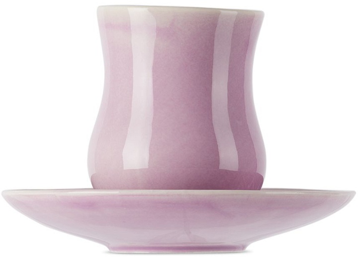 Photo: Paula Canovas Del Vas Pink Tea Cup & Saucer Set