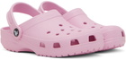 Crocs Pink Classic Clogs