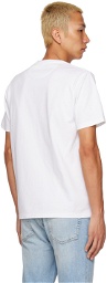 FRAME White Embroidered T-Shirt