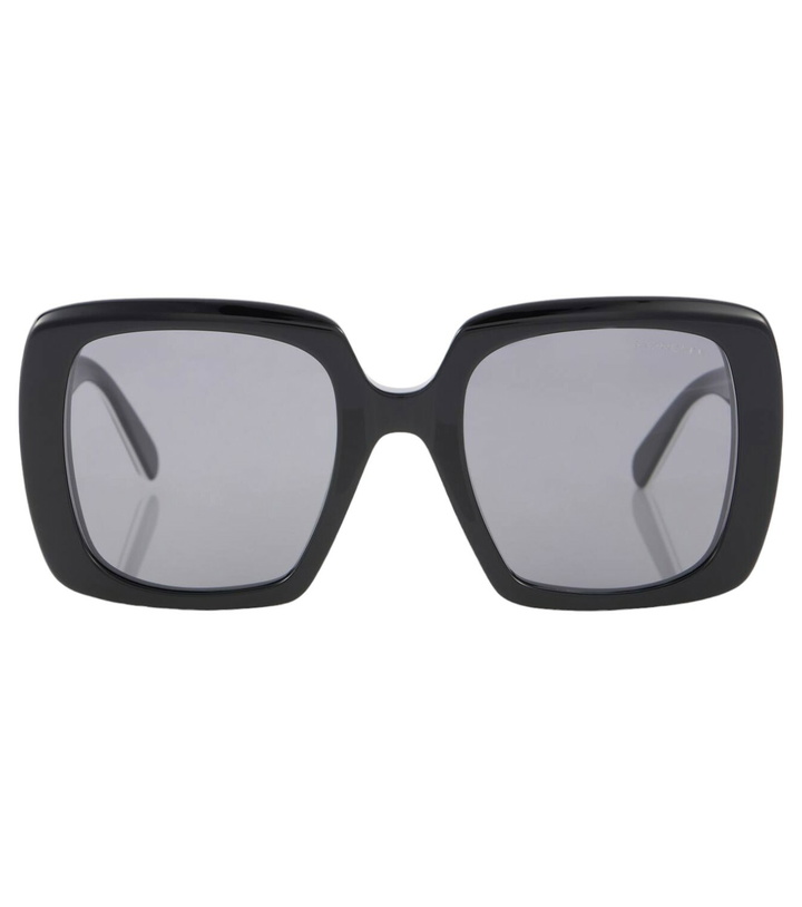 Photo: Moncler Blanche oversized sunglasses