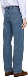 A.P.C. Blue Aaron Jeans