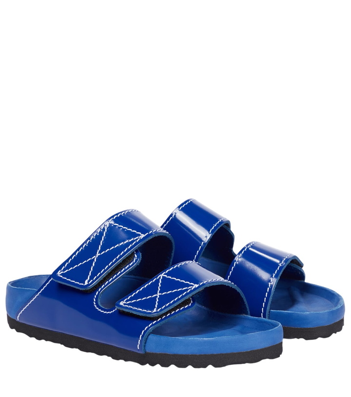 Photo: Proenza Schouler x Birkenstock leather slides