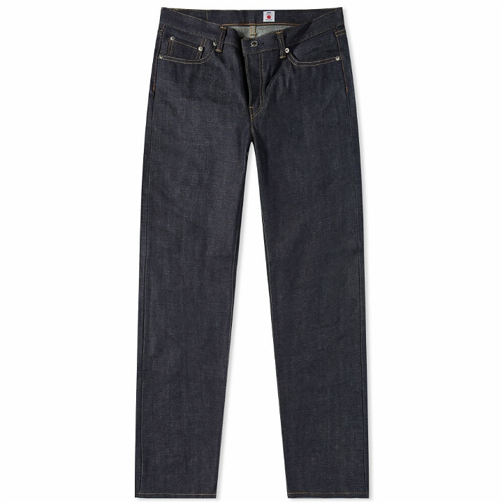 Photo: Edwin Men's Regular Tapered Red Selvedge Jean in Blue Unwashed