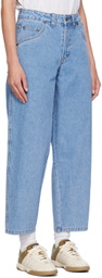 Dime Blue Classic Baggy Jeans