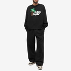 Palm Angels Men's Sketchy Crew Sweat in Black