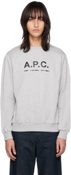 A.P.C. Gray Franco Sweatshirt