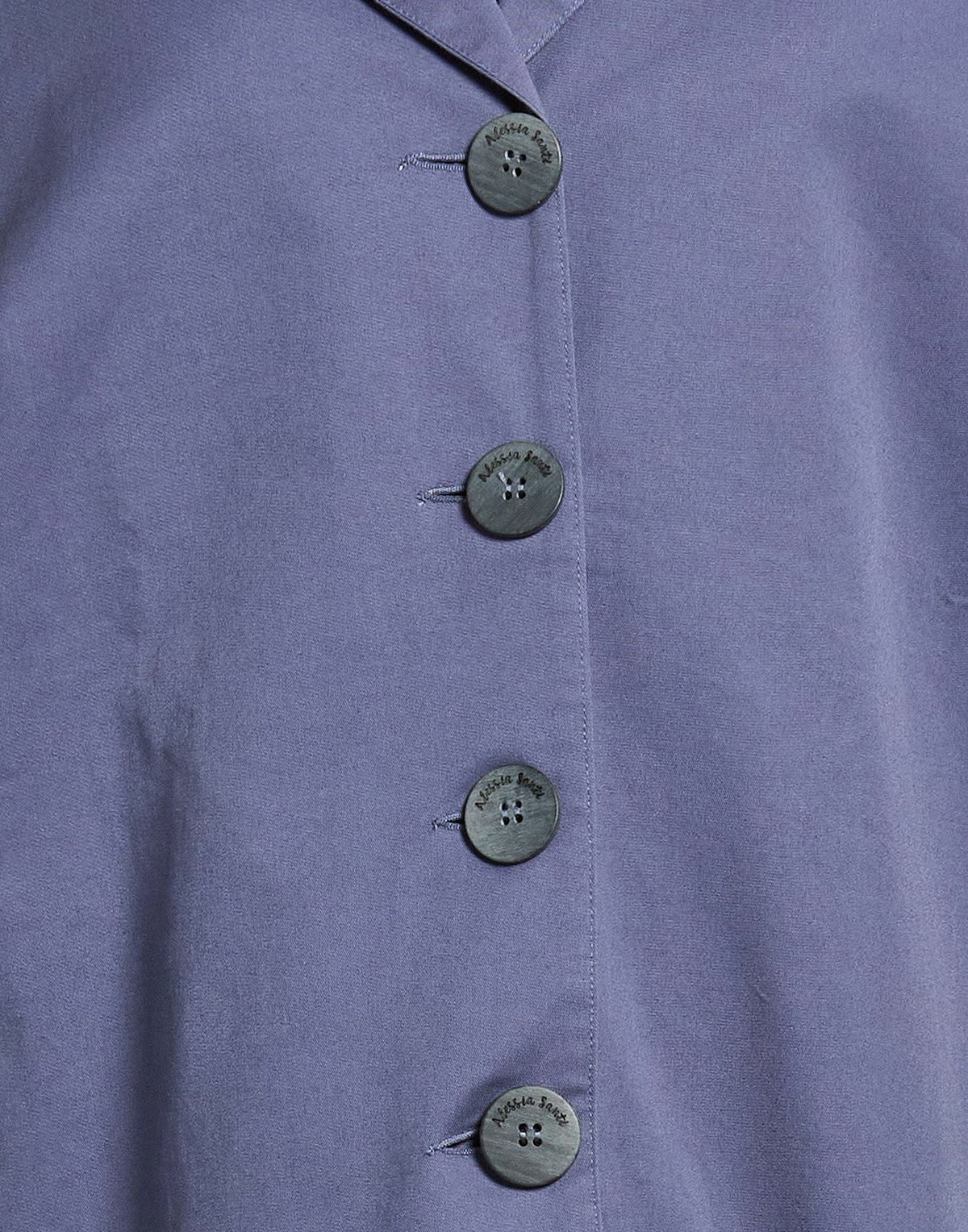 Alessia Santi Womens Jacket Slate in Blue
