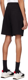 Hugo Black Drawstring Shorts