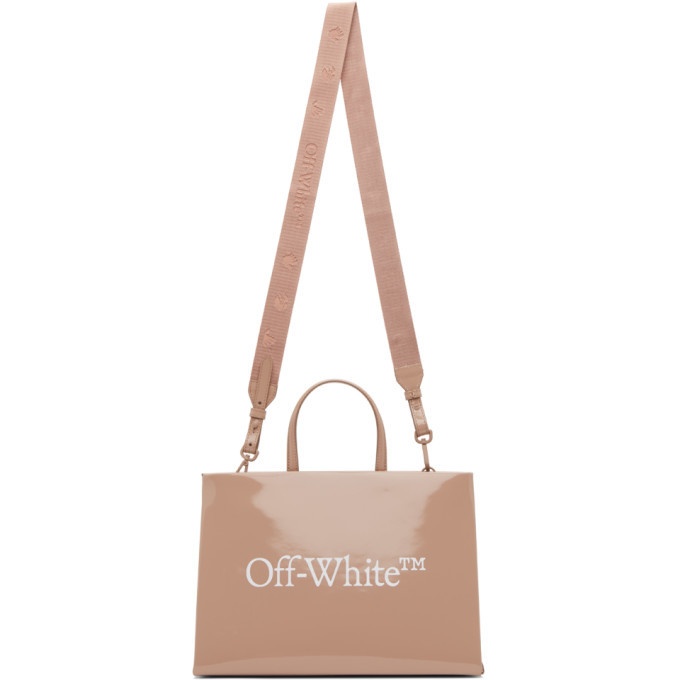 Off-White Beige Medium Box Bag Off-White