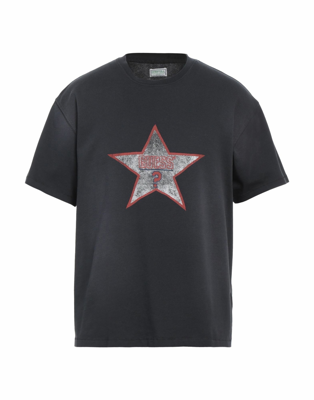 Guess Mens T-shirt in Black
