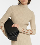 Victoria Beckham - Ribbed-knit wool-blend sweater