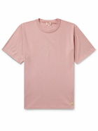 Armor Lux - Callac Logo-Appliquéd Cotton-Jersey T-Shirt - Pink