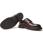 Brunello Cucinelli - Leather Derby Shoes - Dark brown