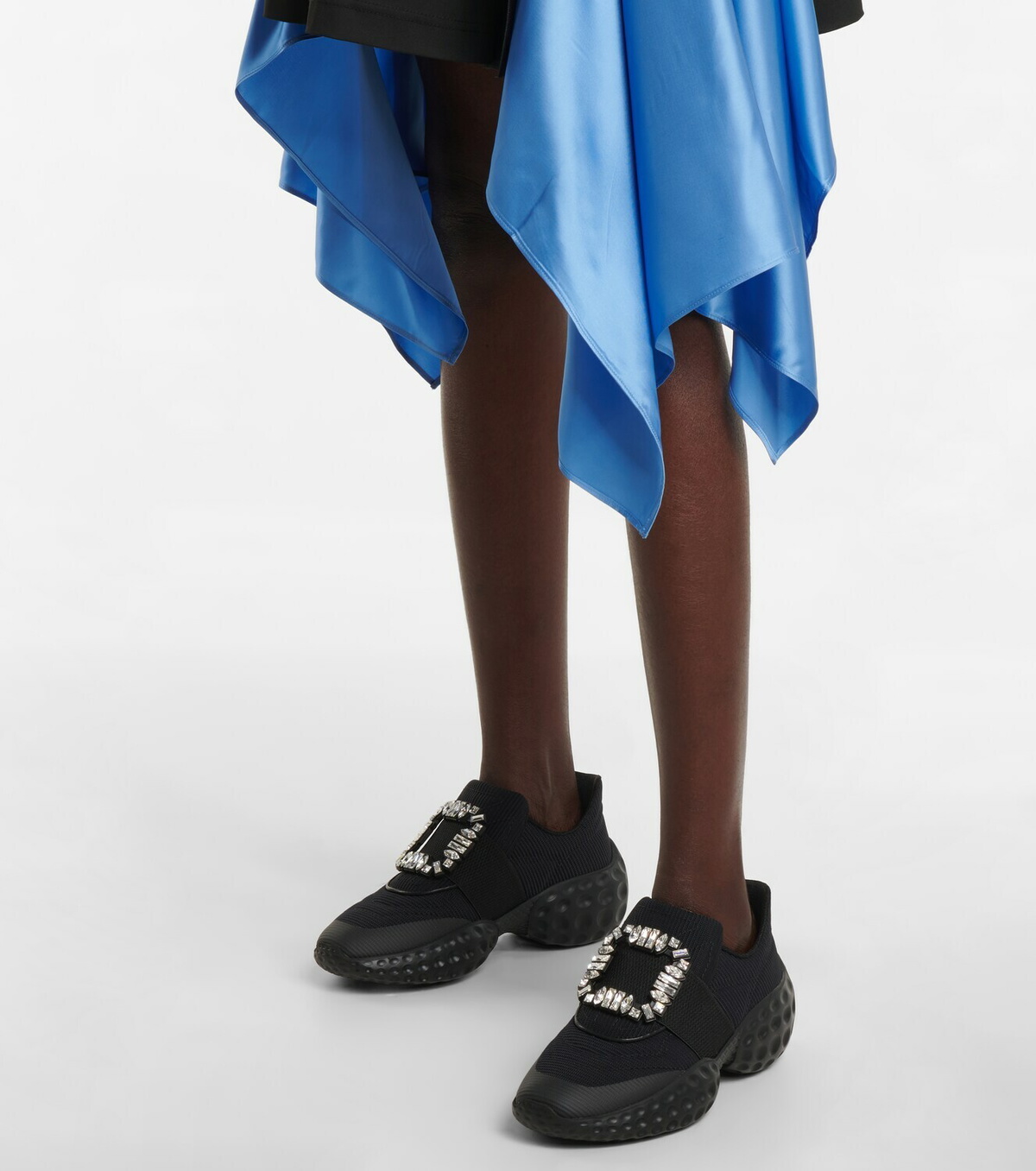 【ギフト】 Run Viv' Vivier Roger Moonlight Vivier Roger sneakers Strass 社交ダンス