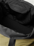 Bottega Veneta - Leather-Trimmed Shell Duffle Bag