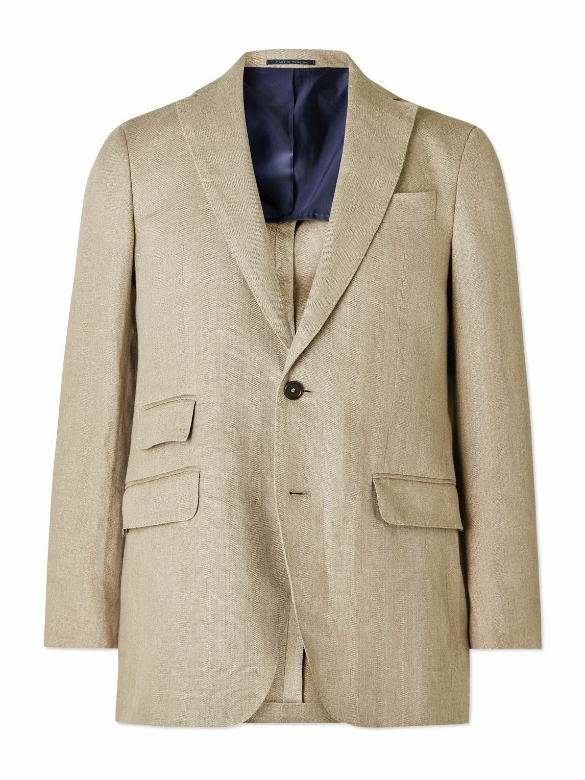Sid Mashburn - Kincaid No. 2 Linen Hopsack Suit Jacket - Neutrals