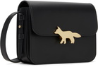 Maison Kitsuné Black Edie Large Bag
