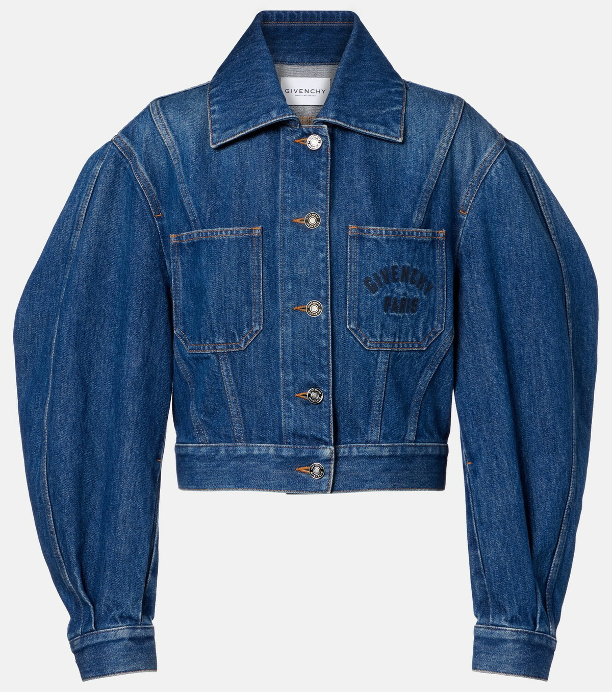 Givenchy Cropped denim jacket