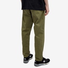Universal Works Men's Twill Military Chinos in Light Olive