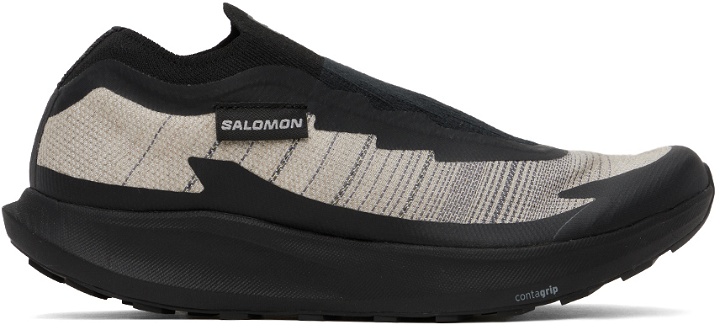 Photo: Salomon Black & Gray Pulsar Advanced Sneakers