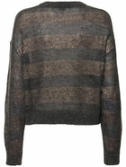 BRUNELLO CUCINELLI Crewneck Mohair Blend Sweater