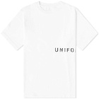 Uniform Experiment Men's Authentic Logo T-Shirt in White