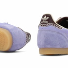 Adidas Men's x Wales Bonner Japan Sneaker in Cream White/Light Purple/Night Red