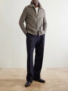 Eleventy - Knitted Wool Jacket - Gray