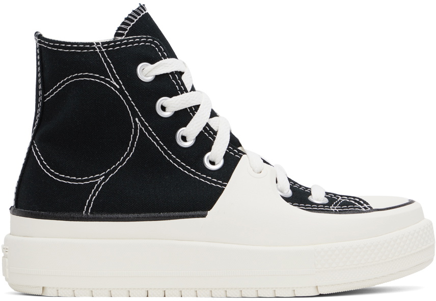 Converse Black Chuck Taylor All Star Construct High Top Sneakers Converse