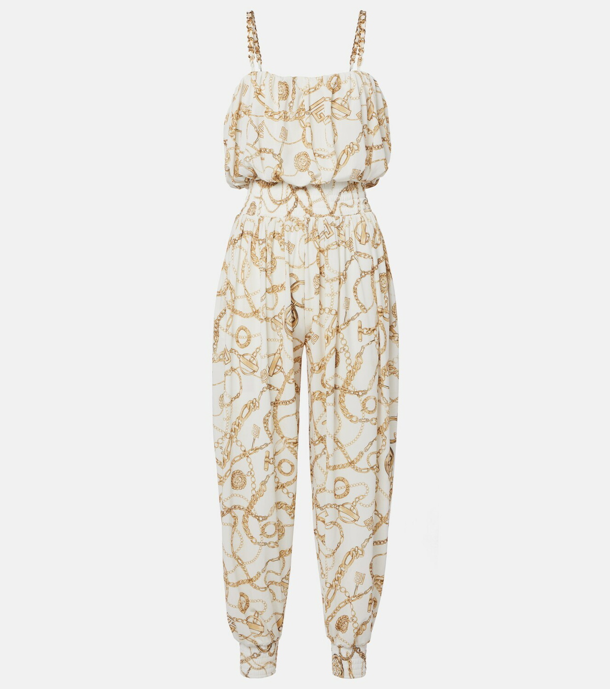 Balmain Chain printed jumpsuit