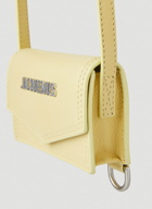 Le Porte Azur Crossbody Wallet in Yellow