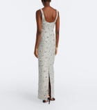 Simkhai Viella sequined tweed gown