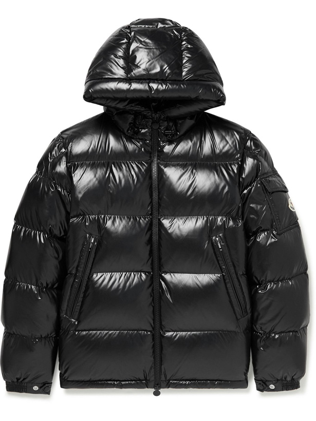 Photo: Moncler - Ecrins Hooded Quilted Shell Down Jacket - Black