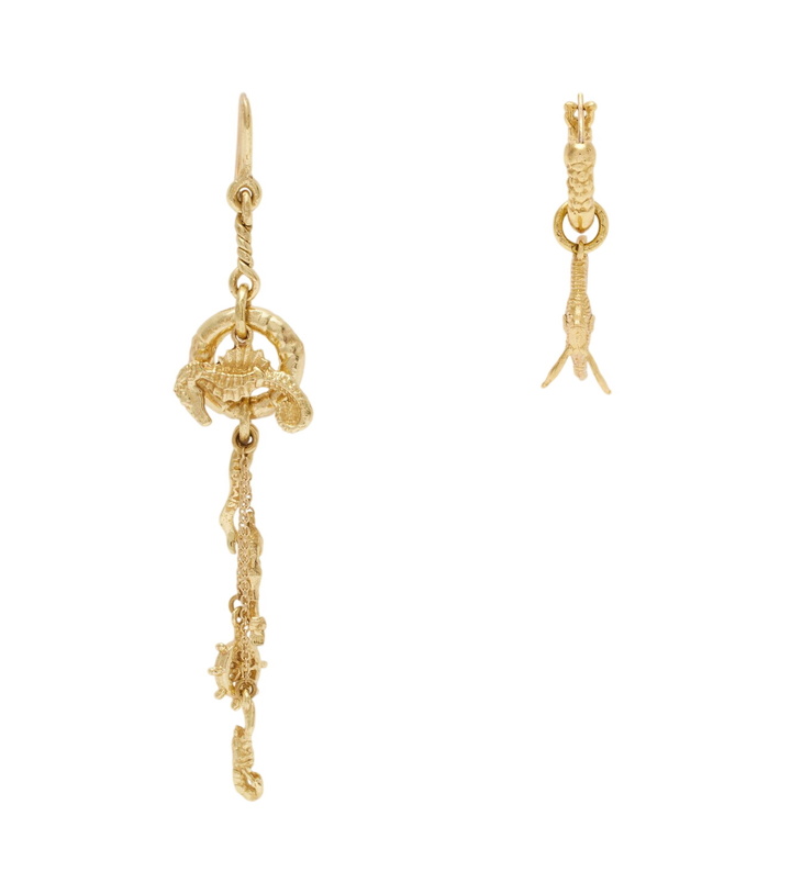 Photo: Alémais Mismatched Sea drop earrings