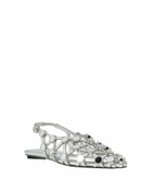 The Attico Womens Ballet flats in Silver