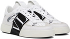 Valentino Garavani White Low-Top Calfskin VL7N Sneakers