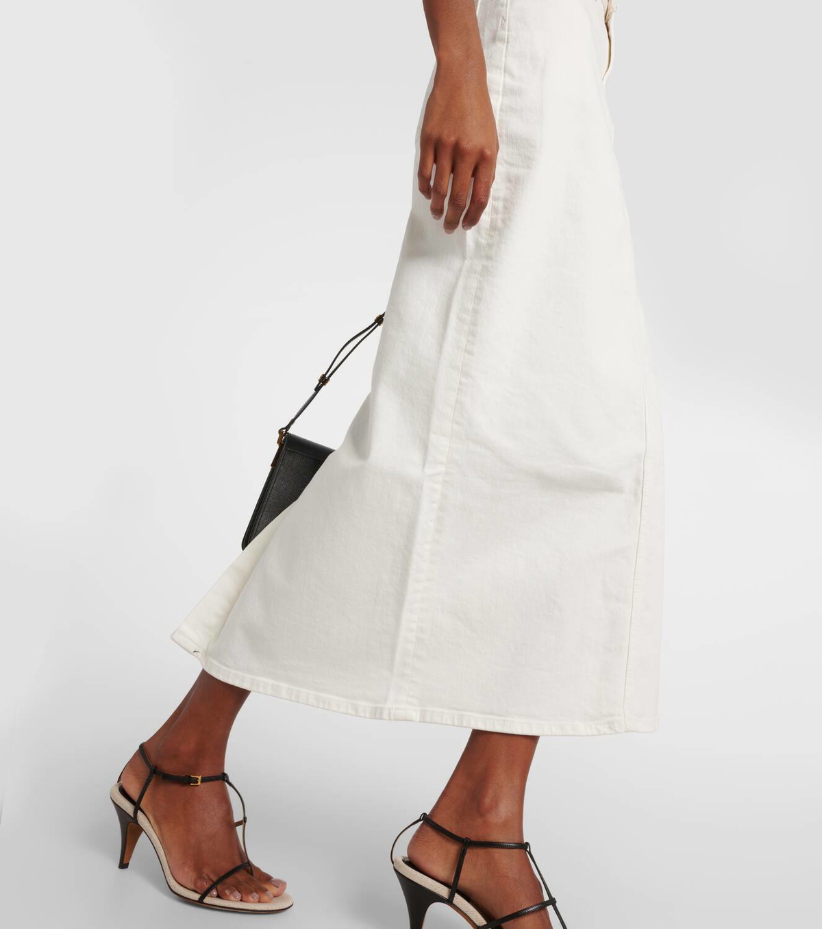 AG Jeans Denim maxi skirt
