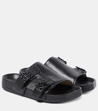 Loewe Ease leather slides