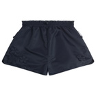 Cecilie Bahnsen Women's Colette Shorts in Technical Nylon in Navy