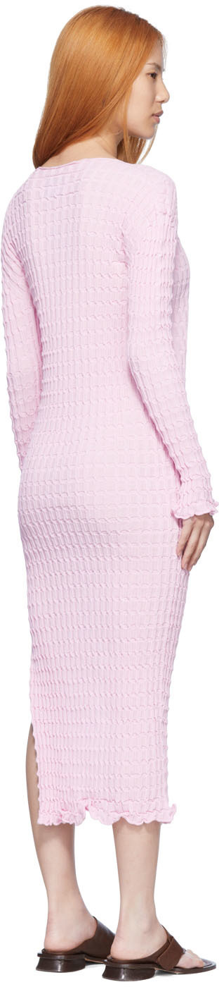RUS Pink Misuto Midi Dress