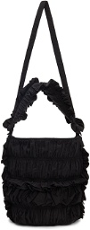 Molly Goddard Black Kazuko Frill Shoulder Bag