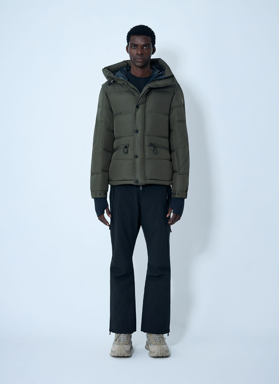 Moncler Grenoble Matte Short Down Jacket