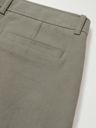 Mr P. - Cotton-Twill Trousers - Green