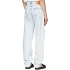 Y/Project White Layered Jeans