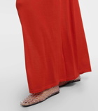 The Row Gianna cashmere maxi dress