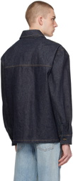 GUESS USA Indigo Utility Denim Shirt