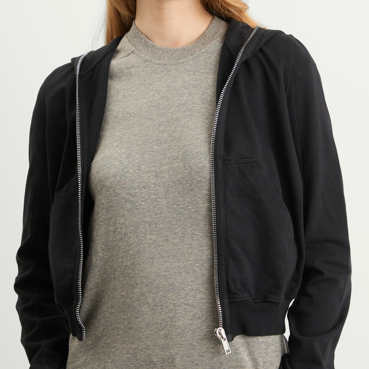 Rick Owens DRKSHDW Women's Gimp Hoodie in Black