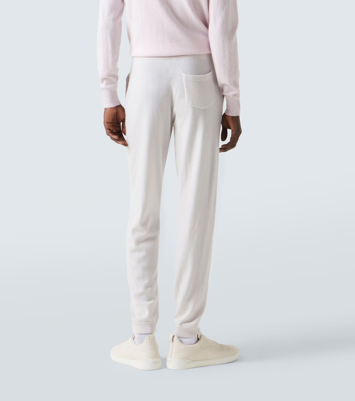 Allude Wool and cashmere sweatpants