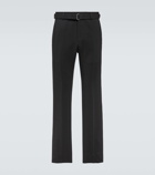 Lanvin Wool-blend straight pants