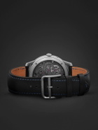 Hermès Timepieces - Slim d'Hermès Squelette Lune 39.5mm Automatic Titanium and Leather Watch, Ref. No. 054695WW00